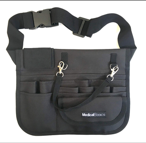 Medical Organizer Belt Medical Basics Emergency <b>Nurse</b> <b>Bag</b> Apron <b>Nurse</b> Fanny Pack Stethoscope Holder and Tape Holder 420D PU Coat - Product Image 1