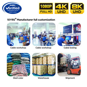 Nouveau câble en alliage d'aluminium 1.8M 8K 60Hz DP vers pour répartiteurs et convertisseurs vidéo <span class=keywords><strong>HDMI</strong></span> - Product Image 6