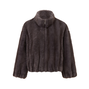 <span class=keywords><strong>Manteau</strong></span> <span class=keywords><strong>d</strong></span>'<span class=keywords><strong>hiver</strong></span> chaud et élégant en fourrure pour <span class=keywords><strong>femme</strong></span>, avec fermeture éclair et col semi-ouvert, vente en gros - Product Image 4
