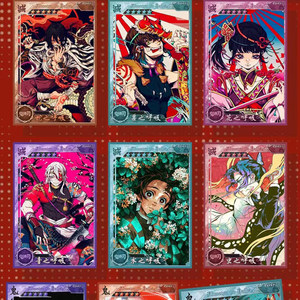 Rilun <span class=keywords><strong>Studio</strong></span> Demon Slayer <span class=keywords><strong>Kimetsu</strong></span> No Yaiba : Le Pouvoir de la Vie et de la Mort – Cartes de collection en acrylique Shikishi Demon Slayer Corps Anime Doujin - Product Image 4