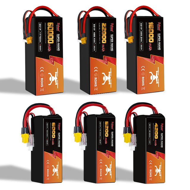 Wholesale Drone Battery 22.2V 11.1V High Capacity Lithium Batteries