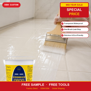 Revêtement d'étanchéité transparent invisible et imperméable pour les rebords <span class=keywords><strong>de</strong></span> fenêtres <span class=keywords><strong>de</strong></span> toit et les joints, peinture murale transparente - Product Image 1