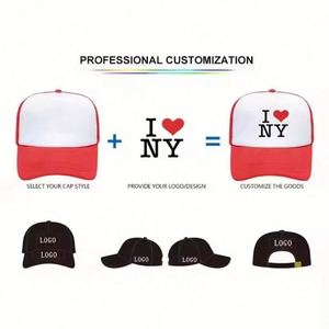 Gorra Trucker de Espuma Personalizada 2025, 5 Paneles, Bordada, Camuflaje, Rosa Neón, Verde y Beige, con Logotipo Personalizado - Product Image 3