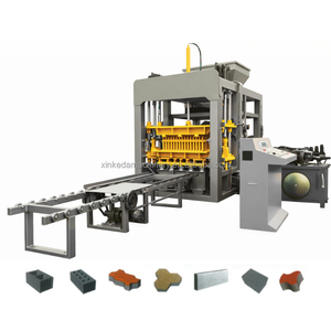 Automatische QT4-15 Zementziegel-Herstellungsmaschine Hydraulische Betonblock-Produktionslinie Fabrikhersteller - Product Image 1