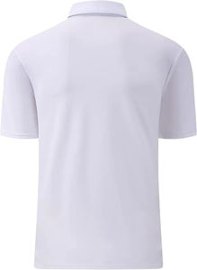Chemise d'été pour homme, coupe classique, col Henley, boutonnée, couleur unie, grande taille, décontractée, sportive, tricotée, respirante - Product Image 2