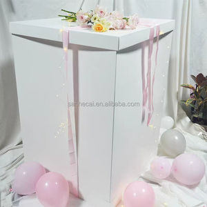 <span class=keywords><strong>Boîte</strong></span> cadeau surprise pour la Saint-Valentin et les anniversaires, grand carton <span class=keywords><strong>à</strong></span> ballons, boîtes rigides en carton de qualité, couleur personnalisée, recyclable - Product Image 2