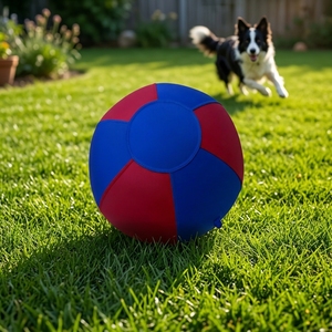 Pelota Indestructible para Perros Pastores, 45cm 55cm 65cm, Tamaño Grande, Resistente a Arañazos, Juguete Inflable para <span class=keywords><strong>Border</strong></span> Collies y Pastores - Product Image 1