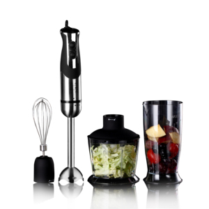 Mixeur plongeant électrique GS CE, prix d'usine, poignée facile à saisir, vitesse variable et lame en acier inoxydable pour la cuisine - Product Image 1