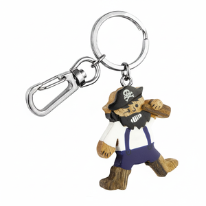 Portachiavi Pirata in Legno Senza Scatola Design Unico per Stile e Personalità - Product Image 2