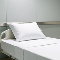 Wasserdichtes Krankenhaus Bambus Rayon Strick Jersey Spann betttuch Weiche atmungsaktive Bettlaken für ältere Inkontinenz Patienten