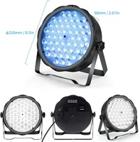 Penjepit besar LPC008S 54x1.5W LED RGB 3 IN 1 lampu Par DJ Club lampu pesta lampu efek panggung disko pencahayaan