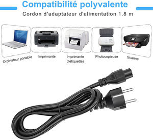 VDE מאושר האיחוד האירופי 220 וולט 3 פין מיקי עכבר רפואי כיתה כבל חשמל עם C5 תקע כבל חשמל - Product Image 4