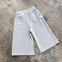 Shorts de jogging amples YITE pour hommes, en coton épais de haute qualité, 100 % coton, pour la course à pied