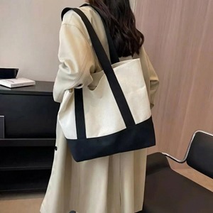 Sac fourre-tout en toile de <span class=keywords><strong>coton</strong></span> biologique durable, personnalisé, <span class=keywords><strong>blanc</strong></span>, résistant, 10 oz, 12 oz, 14 oz, 16 oz, 18 oz, avec longue poignée - Product Image 2