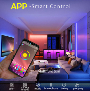 Kit de Tira de Luces LED Inteligentes RGBIC de 5M 10M USB 5V para Dormitorio, TV, PC, Retroiluminación de 30m, Sincronización con Música Ambiental, Control Remoto por Aplicación para PC - Product Image 4