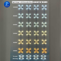 Modules LED à télécommande compatibles 110V, haute luminosité, écologiques et sûrs pour les enseignes des magasins, des bureaux et des bâtiments