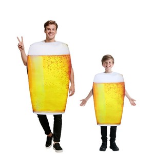 Costume de mascotte éponge de bière Manyusha pour adulte unisexe, style Heineken Budweiser avec étiquette - Product Image 4