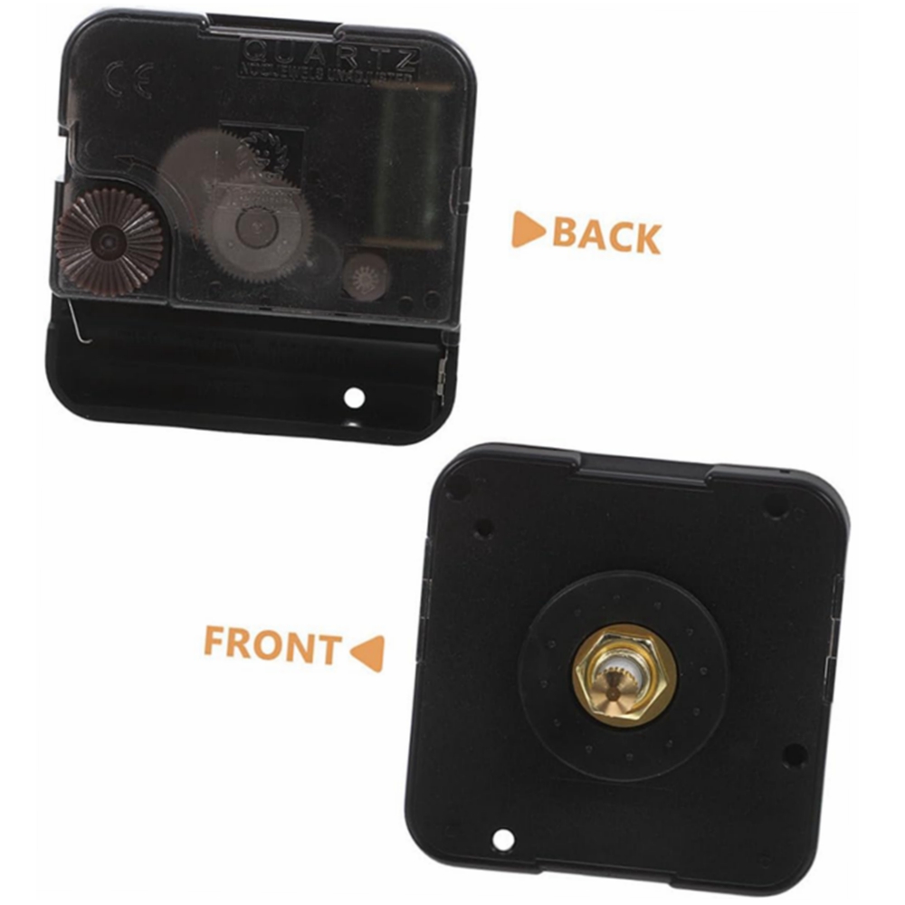 Quartz 12888 Movement Replacement Set for Wall Clocks
