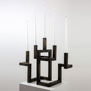 Compre un Portavelas de Calidad Premium con un Diseño Moderno y Recubrimiento en Polvo para Uso Decorativo - Product Image 3