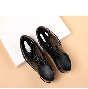 Zapatos de boda para hombre 2026 de diseñador, transpirables, suaves, ligeros, hechos a medida, de oficina, de carrera, con parte superior de cuero genuino y cierre sin cordones. - Product Image 2