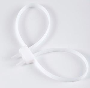 Attache-câble en nylon à double verrouillage, style manchette, taille 12*700mm, conception autobloquante, vente en gros d'usine pour le regroupement de fils - Product Image 2