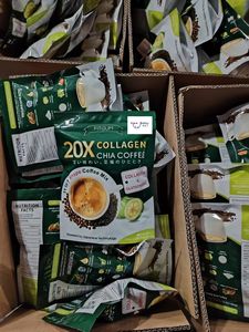 Private label collagene semi di Chia caffè in polvere semi di Chia originale caffè bere caffè istantaneo - Product Image 3