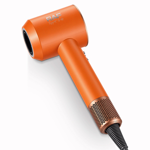 Raf เครื่องเป่าผมระดับมืออาชีพ1300W, ไดร์เป่าผมน้ำหนักเบา110000รอบต่อนาทีฟังก์ชันระบายความร้อนด้วยปุ่มเดียว R.4618 Raf มืออาชีพ1300W - Product Image 5