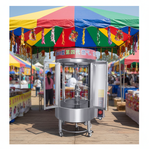 Horno Multifuncional Automático para Asar Pato y Pollo, Máquina <span class=keywords><strong>de</strong></span> Asar Comercial <span class=keywords><strong>de</strong></span> Acero Inoxidable - Product Image 1