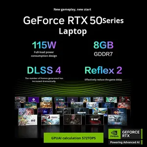 Ordinateur portable de jeu MECHREVO X, puissance maximale, RTX4060, 2560x1600, 16:10, clavier anglais, 16 cœurs, 5 GHz, 300 Hz, ordinateur portable E-sports, processeur - Product Image 5
