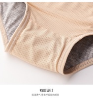 Culottes Menstruelles Lavables en Coton Tricoté à 3 Couches, Grande Taille, pour Femmes, Post-partum et Règles, Vente en Gros