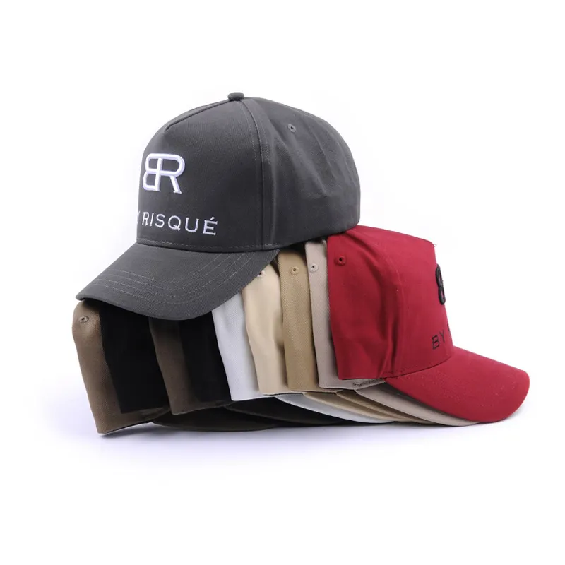シンプルなデザインのゴラススポーツキャップ卸売格安カスタム刺繍野球帽