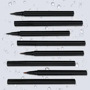 Hot Selling Populair Zwart Pakket Make-Up Eyeliner Potlood Vloeibare Waterdichte Kleurrijke Eyeliner Pen