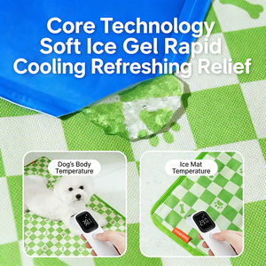 Prodotti Promozionali Ecologici: Tappetino Rinfrescante per Animali Domestici 2in1 Classico, Rimovibile e Lavabile, Resistente all'Umidità, Estivo, in Tessuto Oxford Durevole - Product Image 2