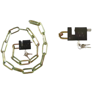 Samhoo Chaîne antivol de haute qualité et robuste <span class=keywords><strong>pour</strong></span> moto et <span class=keywords><strong>vélo</strong></span>, en acier trempé, <span class=keywords><strong>cadenas</strong></span> haute résistance, 3 clés, 150 cm - Product Image 4