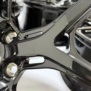 Jante GPW en Aluminium Forgé Monobloc 5 Branches 17-26 Pouces, Finition Brossée Polie, 5x112 5x114.3 5x120 8J ET30 pour Voiture <span class=keywords><strong>Audi</strong></span> - Product Image 6