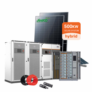 Système d'énergie solaire triphasé 300 kW 400 kW 500 kW hybride 380 V 400 V - Product Image 4