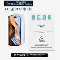 Protector de Pantalla BC 120x180mm Ultrafino de 0.15mm TPU con Cobertura Total, Cristalino y Anti-Luz Azul para Todos los Teléfonos Móviles