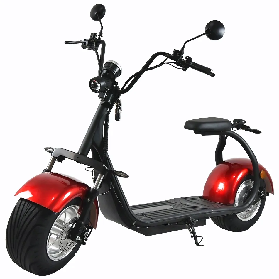 [USA EU Stock]2 Räder 1000w 1500w 2000W 3000w Elektro roller Citycoco Roller mit Regenschutz und DOT EEC COC Zertifikat