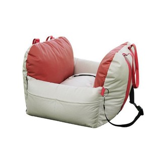 Cage de transport portable pour animaux de compagnie, siège pour chien et chat, 63x48x48cm, polyester, design uni, pour les voyages - Product Image 1