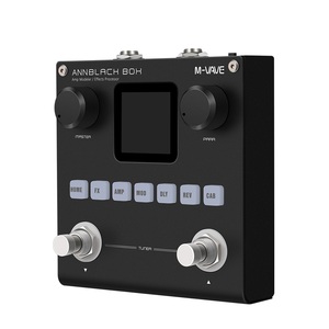 M-VAVE Multi-Effekte Gitarre/Bass Prozessor Pedal Black Box mit Brücke und Knopf E-Gitarre Ann Black Box - Product Image 2
