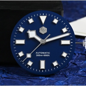 Montre de plongée classique pour homme San Martin SN0111GB 40 mm en acier inoxydable, mouvement automatique japonais NH35, saphir, étanche 200 m - Product Image 3