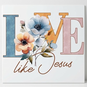 Más <span class=keywords><strong>de</strong></span> 100 Transferencias DTF Termoadhesivas Florales Religiosas con Citas <span class=keywords><strong>de</strong></span> Fe y Amor como Jesús, Pegatinas <span class=keywords><strong>de</strong></span> Transferencia DTF Listas para Prensar en Camisetas - Product Image 1