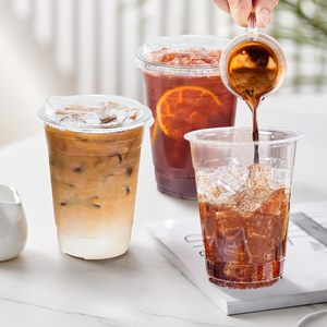 Vaso de Plástico PLA Biodegradable de Grado Alimenticio Personalizado de 90 mm de Diámetro con Tapa Reutilizable para Café y Té con Leche con Tamaños Personalizados - Product Image 4