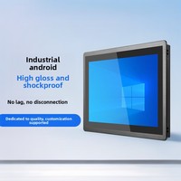 Ordinateur industriel Android tout-en-un tactile 15,6/18,5/21,5/24 pouces, tablette embarquée entièrement fermée 2G-16G
