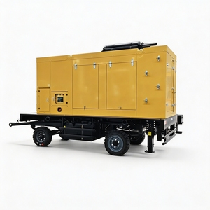 เครื่องกำเนิดไฟฟ้าแบบเงียบ 3 เฟส OEM 30KVA 40KVA 50KVA 80KVA 100KVA สตาร์ทอัตโนมัติ พร้อมรถพ่วงเคลื่อนที่และสำหรับตั้งแคมป์ รุ่น JN1601251601199 Sil - Product Image 5