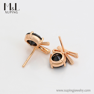 ML62611 XUPING เครื่องประดับมิลลิลิตรร้าน<span class=keywords><strong>ค</strong></span>้ารา<span class=keywords><strong>ค</strong></span>าถูก<span class=keywords><strong>ส</strong></span>าวแฟชั่นเครื่องประดับ18พันสีทองเทียมเพทายน่ารักลูกอมรูปร่างต่างหู<span class=keywords><strong>ส</strong></span>ตั๊ด - Product Image 4