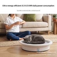 Lit pour animaux de compagnie de grande taille, climatisé, amovible, en matériau ABS, imperméable et respirant, utilisable en toutes saisons
