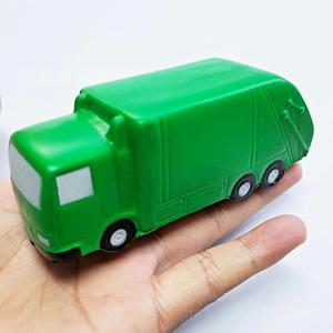 Jouets anti-stress à presser en forme de camion poubelle avec logo personnalisé pour la promotion d'entreprise - Product Image 3
