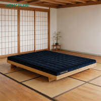 Surmatelas orthopédique Vonature POE à séchage rapide, design léger pour le voyage, la location de maison, la literie en gros