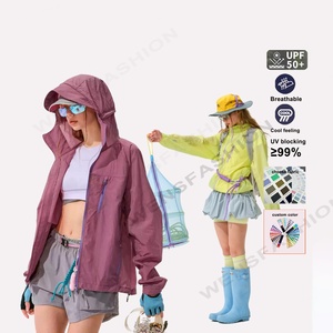 Chaqueta de Pesca con Protección UV y Capucha, Transpirable, para Playa, Motociclismo, UPF50, con Ventilación - Product Image 1